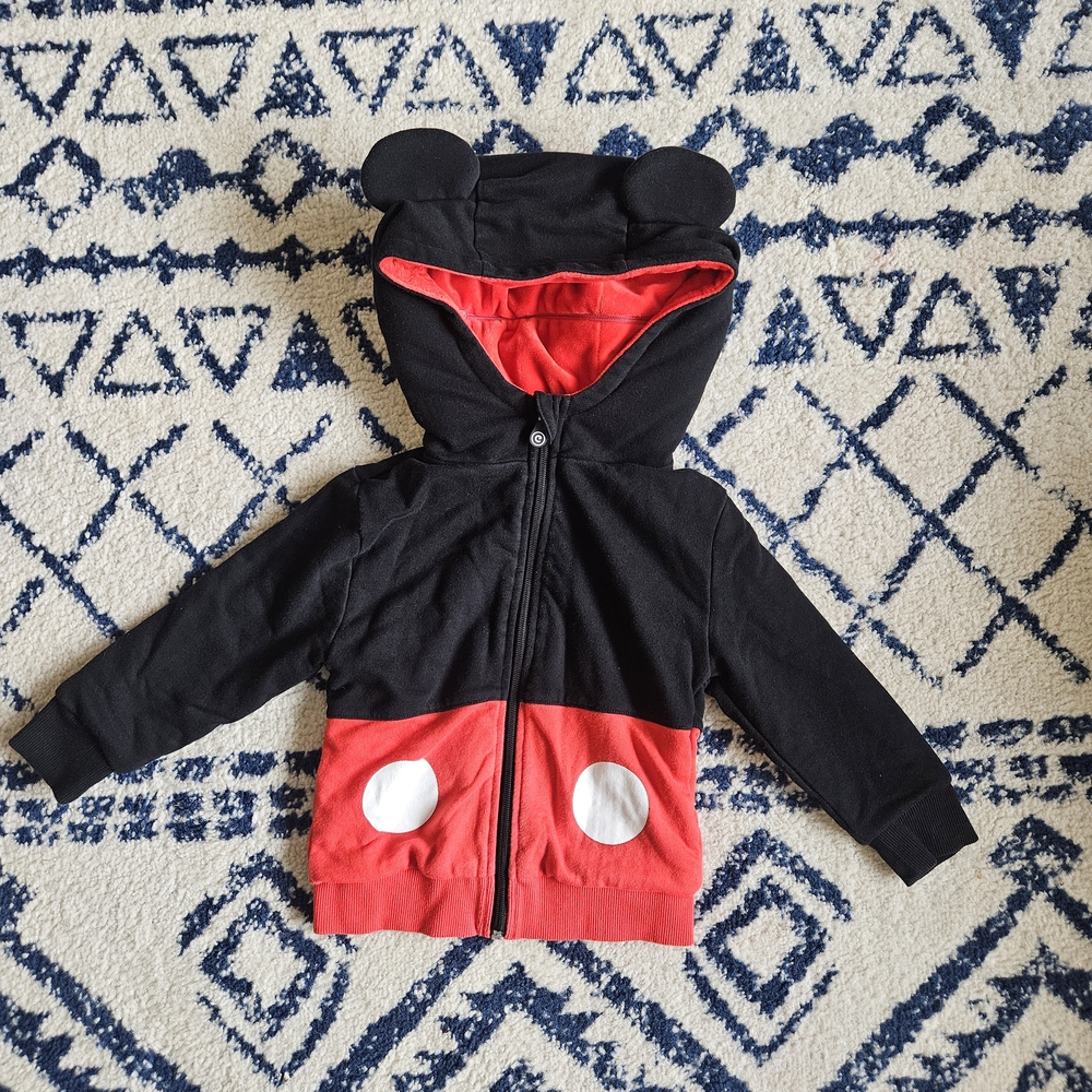Sz 3T CUBCOATS Mickey Hoodie/Pillow